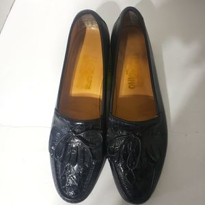 Ferragamo Kiltie w/Tassels Dress Slip-on